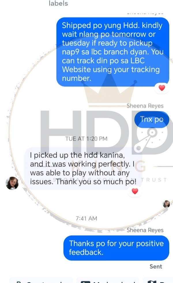 Proof of delivery 10